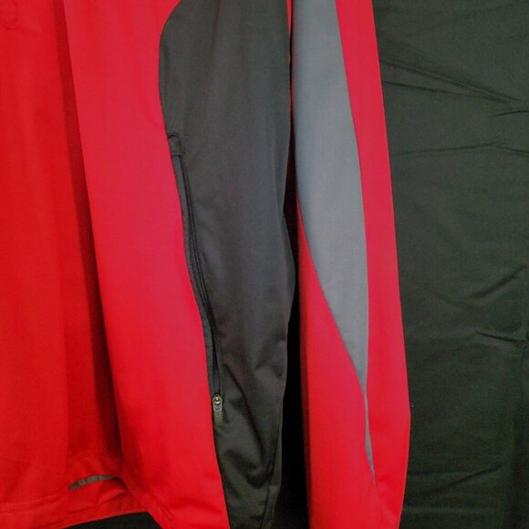 Chicago Blackhawks 1/4 Zip Pullover Windbreaker Jacket Men’s Medium NHL Hockey - Picture 5 of 10